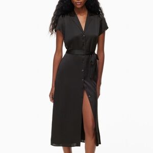 Wilfred Shirt Satin Dress Small